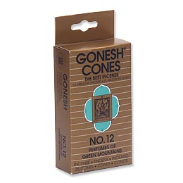 GONESH INCENSE CONES No.12 ガーネッシュ 