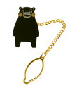 くまモン バッチ 胸章 タイタック 立 KM-01 ピンバッジ ラペルピン くまモン グッズ 肥後象嵌 伝統工芸品 日本製 高級 ブランド 純金 金細工 アクセ...