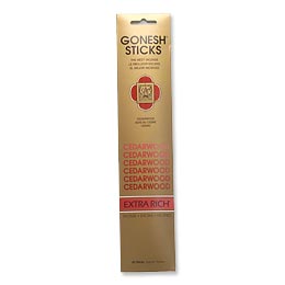 GONESH INCENSE STICKS CEDARWOOD IM-GSE20822 ガーネッシュ インセンス スティック お香 