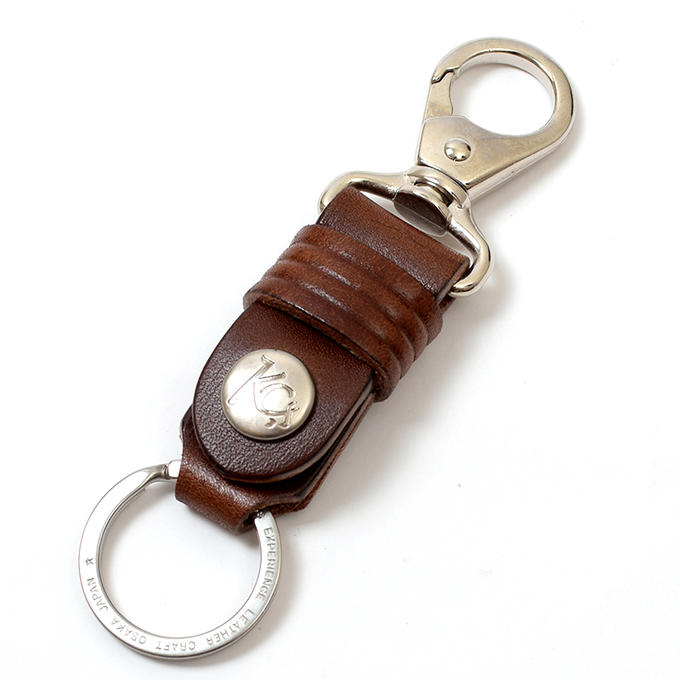 KC,s ケイシイズ キーリング ケイシイズ2(ツー) カウハイド 牛皮革 KSK087 キーホルダー フック ナスカン付き KC'S ケイシーズ ケーシーズ ...