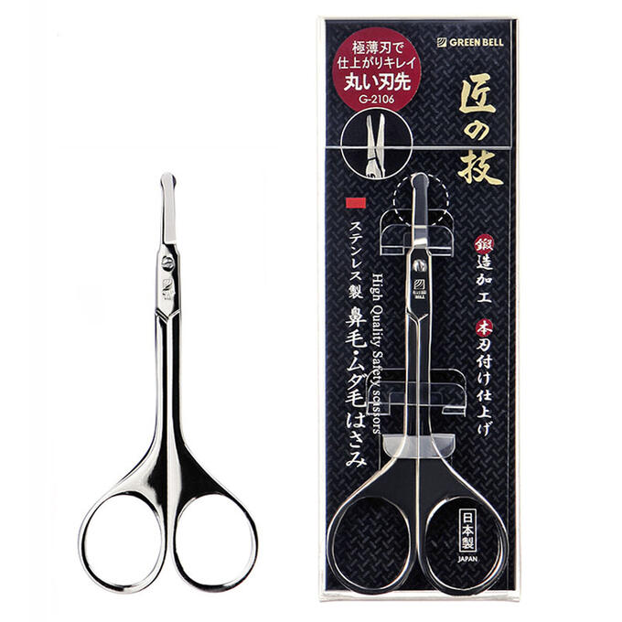 ꡼٥ ƥ쥹¤ɡӡѤϤ G-2106 ε ɡ   ϥ Ϥ  ʪ GREEN BELL My-Lash safety scissors [᡼ز(200)][ͥA]