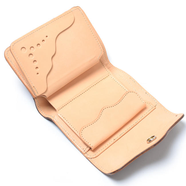 KC,s ケイシイズ 財布 ロングビルフォールド ドーヴ アメリカンバイソン アメリカンバイソン革 牛革 KMB021 二つ折り春財布 長財布 革財布 メンズ レディース KC,s leather craft ケーシーズ 日本製 本革 ブランド [メーカー取り寄せ/在庫未確定商品][優れものA]