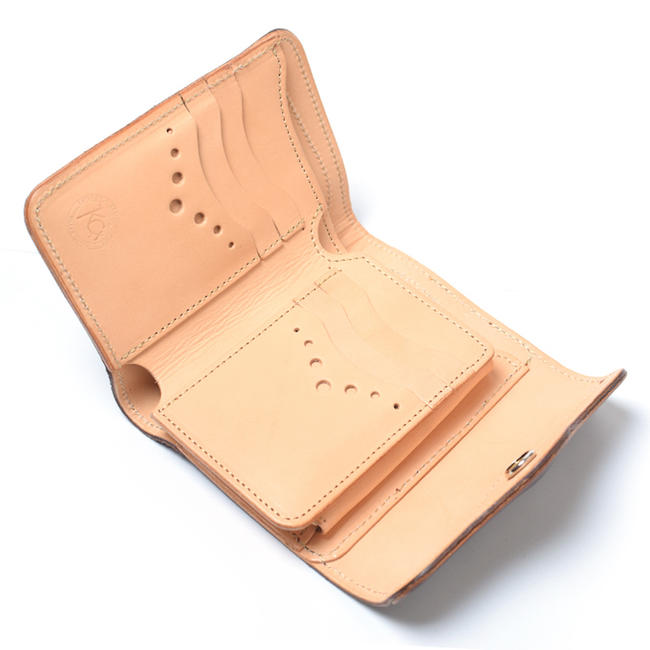 KC,s ケイシイズ 財布 ロングビルフォールド ドーヴ アメリカンバイソン アメリカンバイソン革 牛革 KMB021 二つ折り春財布 長財布 革財布 メンズ レディース KC,s leather craft ケーシーズ 日本製 本革 ブランド [メーカー取り寄せ/在庫未確定商品][優れものA]