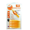 KENT ԃuV TCYSSS 1 0.7mm ɍ׃^Cv Pg INTERDENT BRUSH KNT-7010 6{ uV ԑ| iC XCh gїp [[։(200~)][DA]