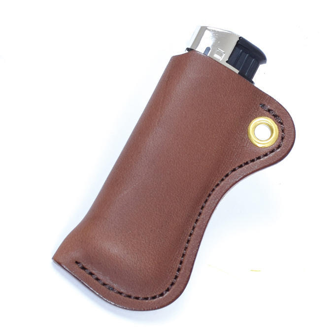 KC,s ケイシイズ ライターケース アイレット カウハイド 牛革 KSZ534 紐通し穴付き ハトメ 100円ライターケース ライターカバー 喫煙グッズ KC...