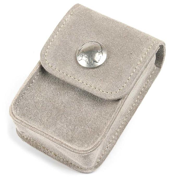 KC,s ケイシイズ タバコケース プレーン スウェード 牛皮革 スエード KST501 ベロア コンチョボタン式 シガレットケース 喫煙グッズ 煙草ケース K...