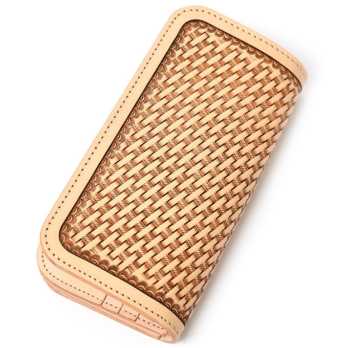 KC,s ケイシイズ 財布 ウォレット フォー バスケット 牛皮革 KNW060 春財布 長財布 革財布 メンズ レディース KC'S ケイシーズ ケーシーズ 日本製 本革 手彫り ブランド 薄い 薄型 [メーカー取り寄せ商品][優れものA]