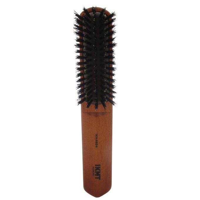 ヘアーブラシ IKMT 豚毛のヘアーブラシ 大 ふつう 男性用 IKH-4624 Hair brush 優れものA
