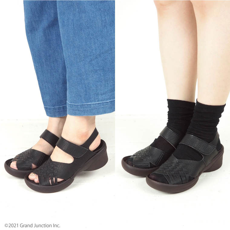 リゲッタ サンダル レディース 歩きやすい 履きやすい おしゃれ 厚底 5.5cm ヒール...