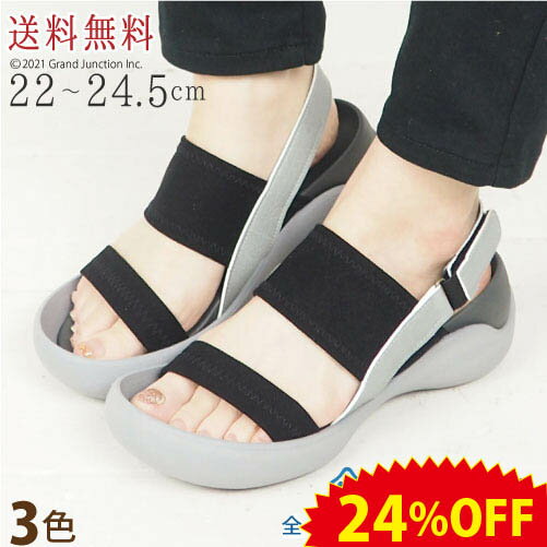 《24%OFFセール》リゲッタ カヌー サンダル レディース 厚底 歩きやすい 履きやすい スポーティ 夏 ストラップ グミインソール 履きやすい おしゃれ 大人可愛いのサムネイル