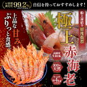 【母の日 早割 クーポン】天然赤海老 L2 特大 40-60尾 2kgをお届け 送料無料 おつまみ 家族向け 業務用 冷凍 自家用 誕生日 プレゼント 海鮮丼 ...