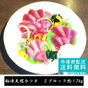 ＼楽天スーパーSALE／100円クーポン配布中♪【SALE50%OFF】★船内凍結カツオ【送料無料】5ブロック1.6gでたっぷり30〜35人前！冷凍 誕生日 バーベキュー 食べ物 おつまみ 家族向け 親族向け 業務用 刺身 盛り合わせ 母の日 父の日 ホワイトデー