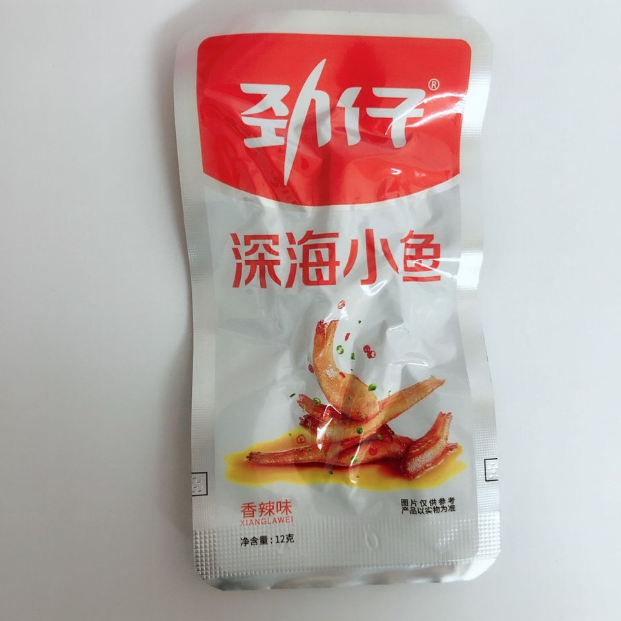 勁仔小魚香辣味 12g 辛