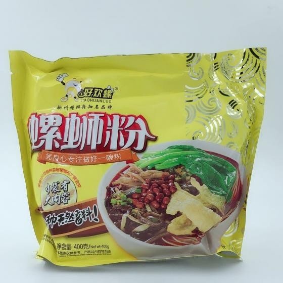 ルオスーフェン 好歓螺螺獅粉(黄袋) 400g 人気中国食品　中華食材 タニシビーフン ルオスーフエン 2