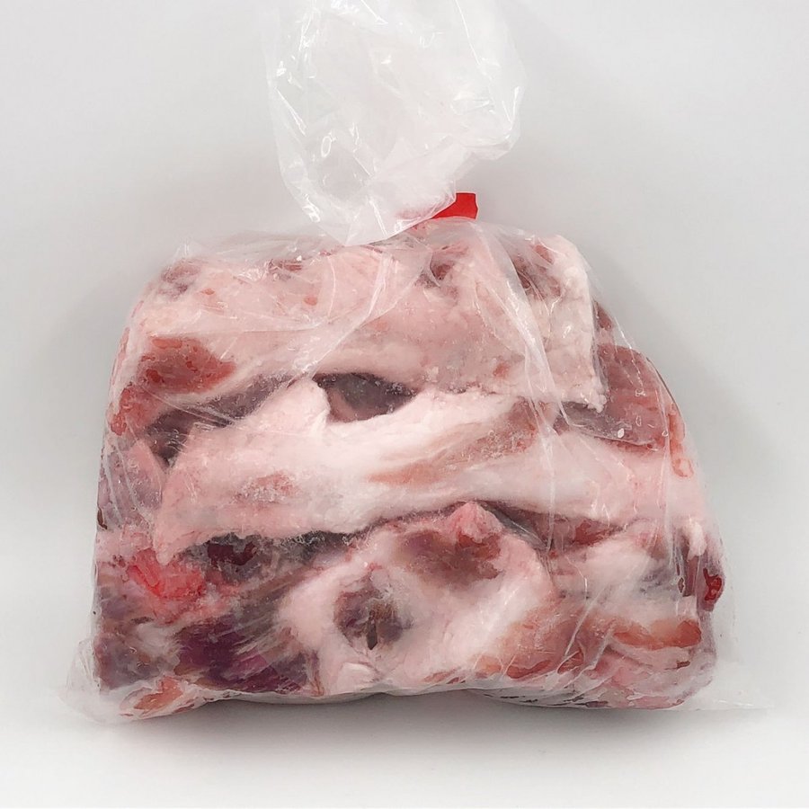 【冷凍食品】【日本産】豚軟骨 豚のバラ 豚ばら バラ肉 ばら肉 ナンコツ とろとろ煮 バーベキュー 約920g