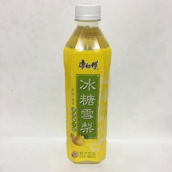 楽天こだわり生活1号店康師傅氷糖雪梨 梨ジュース 中国の人気飲料水 500ml 中華飲料 ドリンク