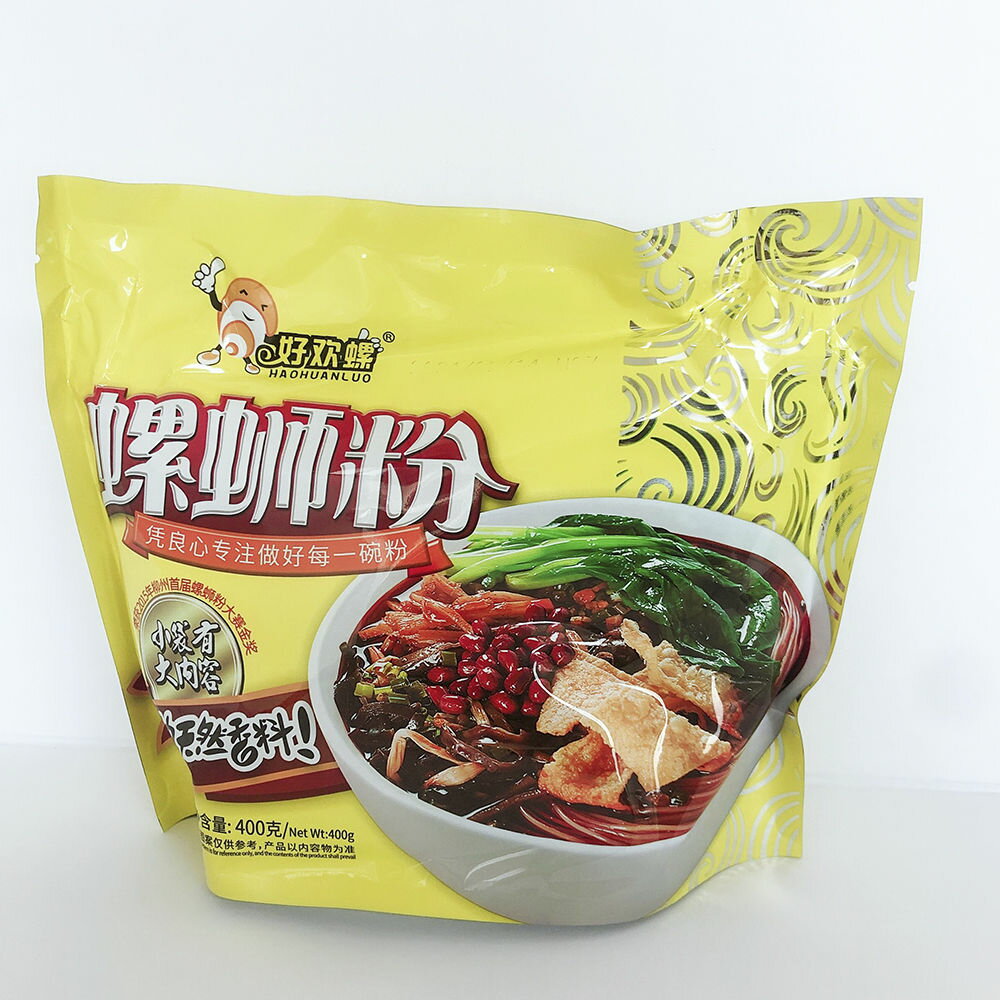 ルオスーフェン 好歓螺螺獅粉(黄袋) 400g 人気中国食品　中華食材 タニシビーフン ルオスーフエン 1