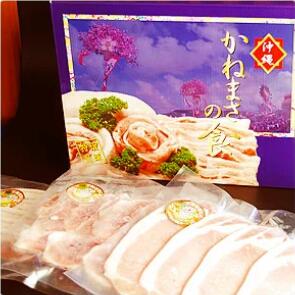 【送料無料】沖縄県産　パイナップルポーク　純　焼肉 3点セット　計1200g（各400g）