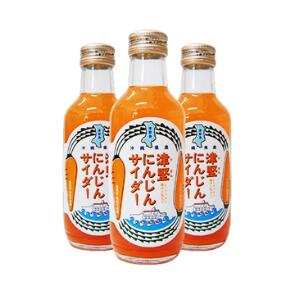 津堅にんじんサイダー200ml×10本入【