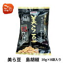 美ら豆 島胡椒 10g×8袋 沖縄 お土産 そら豆 和菓子 おつまみ ちゅらまめ