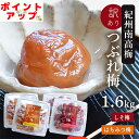 梅干し 訳あり 紀州南高梅 つぶれ梅 はちみつ漬け400g×2+しそ漬け400g×2(合計1.6kg) 熱中症 予防 はちみつ梅 しそ梅 梅干し 夏バテ防止 おかず お弁当 梅干 塩分補給 非常食 保存食 お中元 塩分控えめ 8% 10% うめぼし グルメ ご飯のお供
