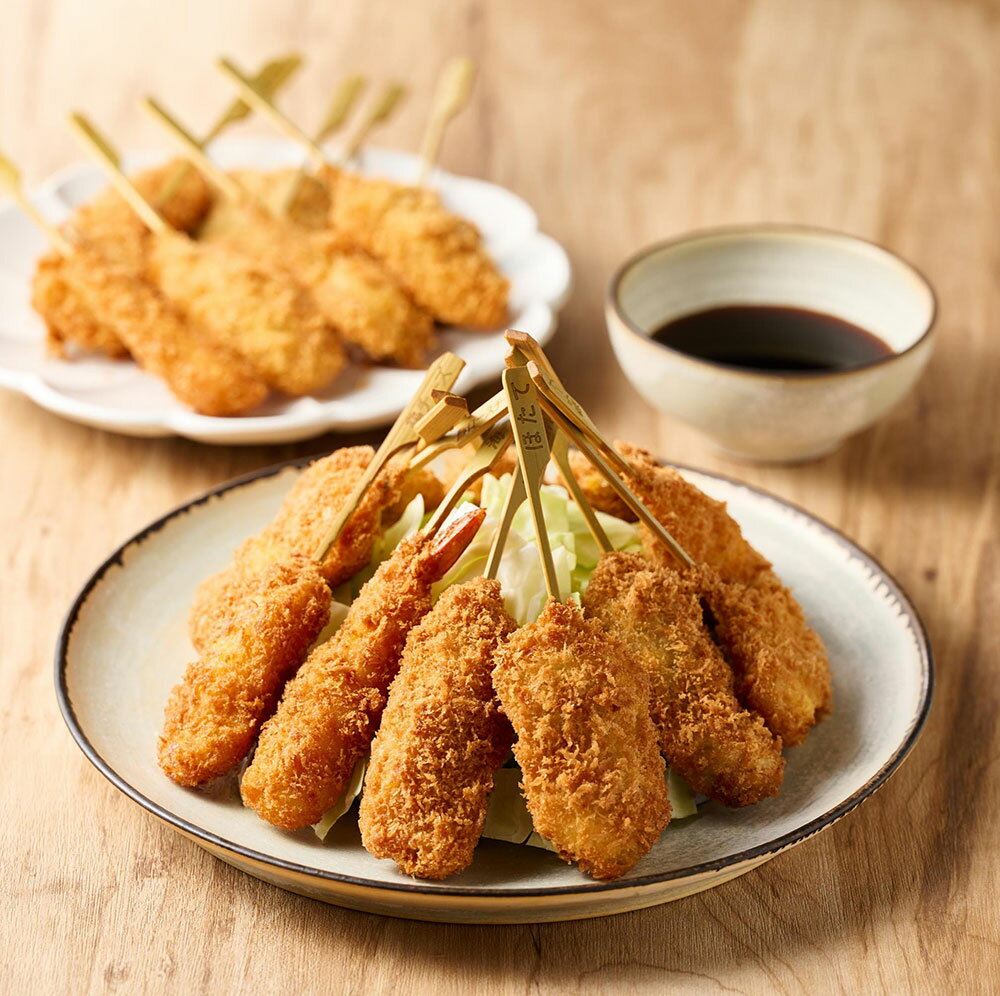 お中元 大阪・あげもん 人気の串揚げ 9種27本 (送料無料) 熨斗 ギフト 贈答 残暑見舞 御礼