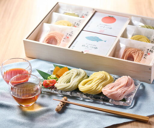 お中元 池利 まあるい彩り三輪素麺と2種のつゆ(送料無料) 熨斗 ギフト 贈答 残暑見舞 御礼 お中元 池利 まあるい彩り三輪素麺と2種のつゆ(送料無料) 熨斗 ギフト 贈答 残暑見舞 御礼