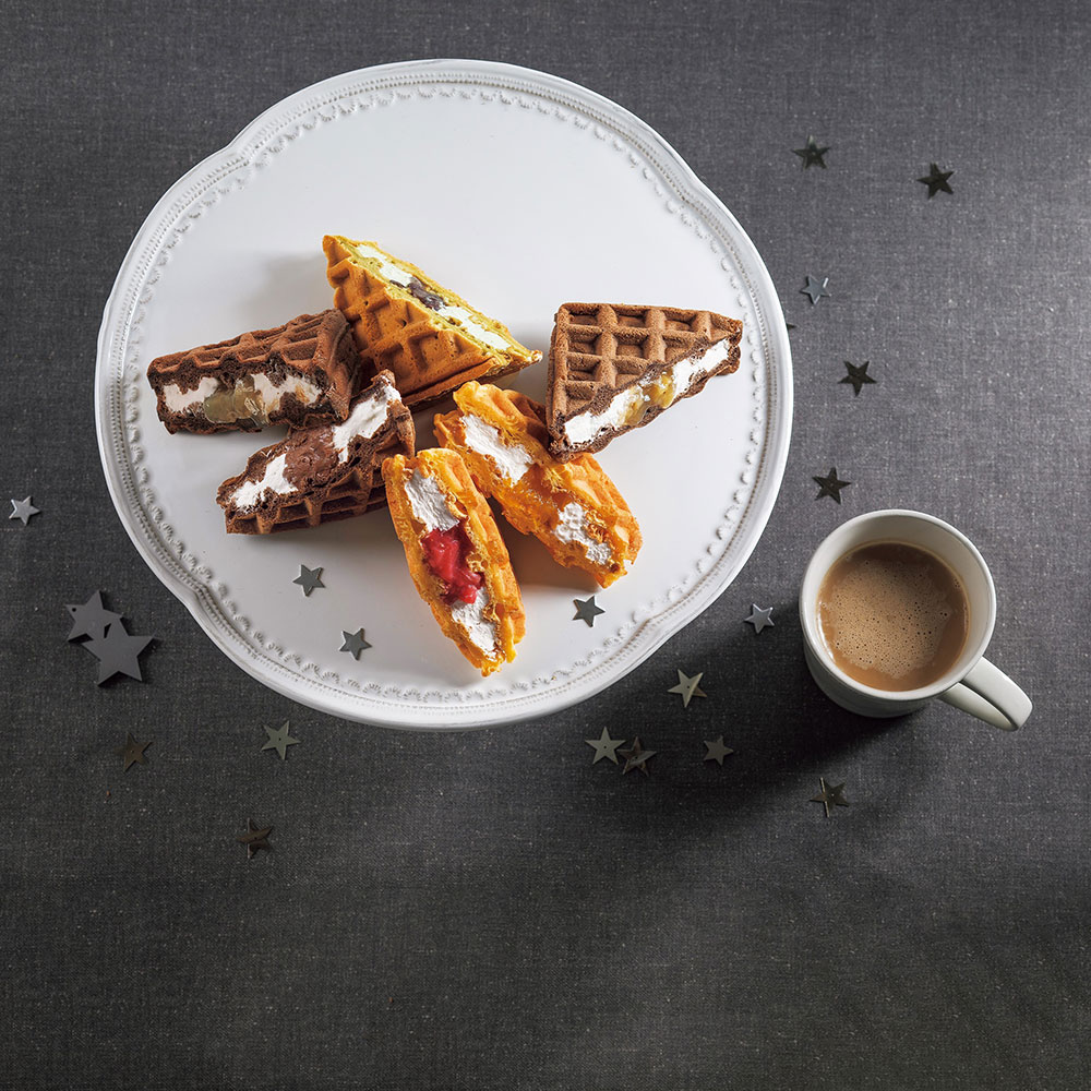 お歳暮 ボンパティ ワッフルバラエティセット8個 BPA-01A（送料無料）熨斗 ギフト 贈答 歳暮 冬ギフト