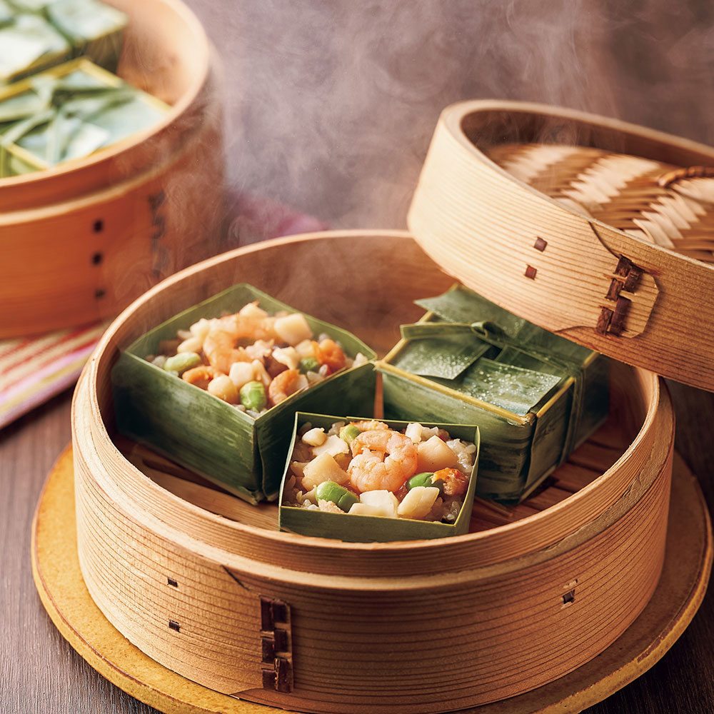 お歳暮 下関唐戸市場・林商店 海鮮おこわ 12個入 okowa12（送料無料）熨斗 ギフト 贈答 歳暮 冬ギフト