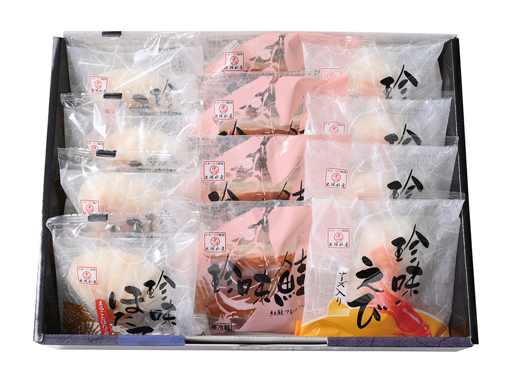 北海道・出塚水産 海鮮かまぼこセット12個 DZK-12(送料無料) お中元 ギフト 贈答 母の日 父の日 お歳暮
