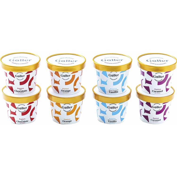 お中元 ガレー プレミアムアイスクリーム8個セット V1018049T 冷凍（送料無料）直送のサムネイル