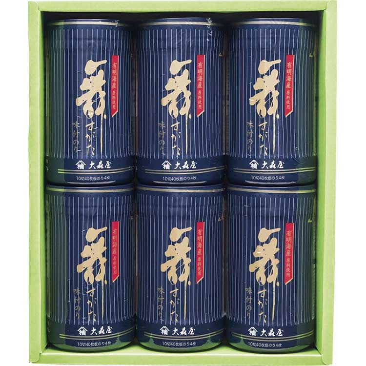 大森屋 舞すがた 味のり卓上詰合せ B9101024 常温（送料無料）直送贈答 ギフト お中元 御中元 お歳暮 御歳暮 母の日 父の日 敬老の日