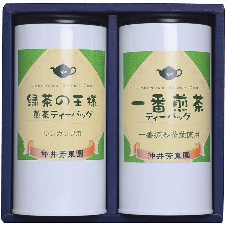 仲井芳東園 豊味緑茶ティーバッグ詰合せ C6166528 常温（送料無料）直送 贈答 ギフト お中元