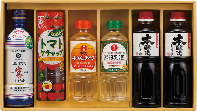 キッコーマン&調味料バラエティセット L9065559 常温(送料無料)直送 贈答 ギフト お中元 御中元 お歳暮 御歳暮 母の日 父の日 敬老の日