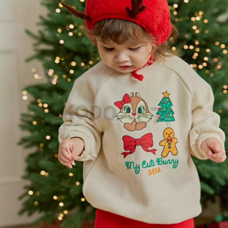 クリスマス 子供 クリスマス パーカー 長袖 サンタ トナカイ スウェット トレーナ...