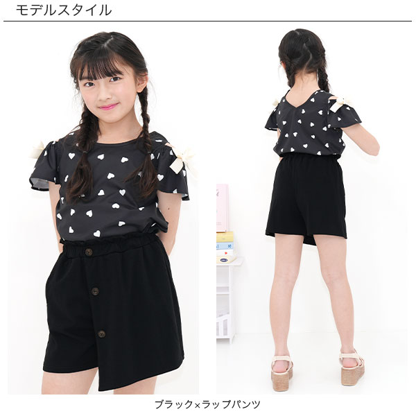 【26年SS新色】ボタンショートパンツ ショーパン 子供服 キッズ ジュニア 女の子 ...