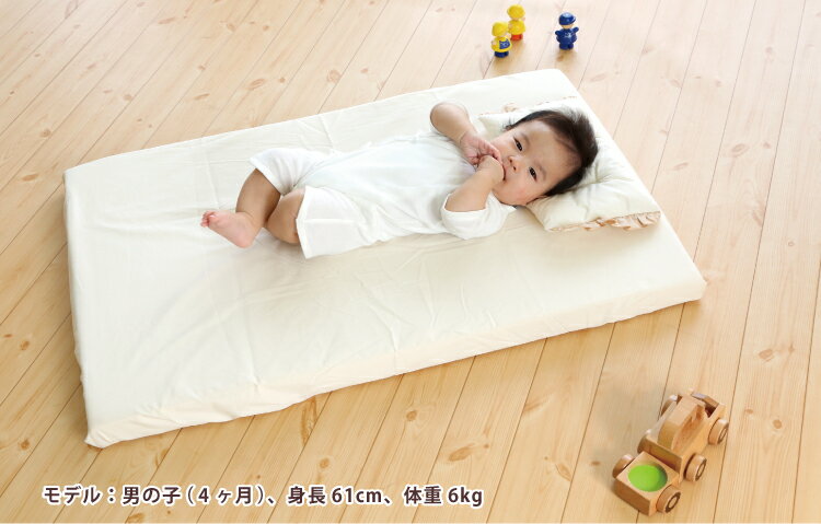 ハート＆ナチュレ　洗える オーガニック　ミニふとん 6点セット｜自宅の洗濯機で洗えるからいつでも清潔【ミニベビーサイズ(60×90cm)】丸洗いできるミニベビー布団セット/ベビー布団/保育園/幼稚園/お昼寝/お昼ね/おひるね/日本製/送料無料