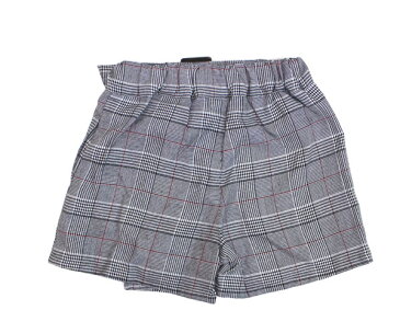 <40%OFF>2019秋冬【SLAP SLIP/スラップスリップ/byベベ】トレンチ風チェックショートパンツ≪90cm 100cm 110cm 120cm 130cm 140cm 150cm≫子供服 キッズ 女の子 女児 子ども ジュニア≪店頭受取対応商品≫ ポイント消化