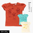 ＜60％OFF＞夏【ampersand/アンパサンド】PetitJam プチジャム 女児3色3柄半袖Tシャツ≪80cm 90cm 100cm 110cm 120cm 130cm≫ 子供服 キッズ 女の子 女児 子ども≪店頭受取対応商品≫