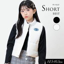 <40%OFF>2024秋冬t【ALGY/アルジー】中綿 ショート ベスト≪130cm 140cm 150cm 160cm≫女の子 ALGY アルジー 子供服 ...