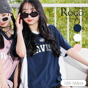 7/5(土)クーポンで5%OFF!<30%OFF>2025夏【algy/アルジー】衿付き BIG Tシャツ≪130cm 140cm 150cm 160cm≫女の...