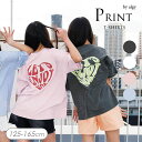 \5%OFF&P5倍/<40%OFF>2025夏【algy/アルジー】ハートロゴ BIG Tシャツ≪130cm 140cm 150cm 160cm≫女の子 AL...
