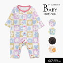 7/10(木)クーポンで5%OFF!<40%OFF>2025春【ampersand/アンパサンド】スムース バラエティ カバーオール≪60cm 70cm 80c...