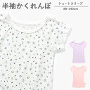 【2点以上でメール便 送料無料】2025夏【ampersand/アンパサンド】かくれんぼインナー 半袖 肌着≪80cm 90cm 95cm 100cm 110c...