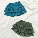 <10%OFF>2025秋冬【apres les cours/アプレレクール】ディズニーキャラクター ティアードショートパンツ≪80cm 90cm 100cm 110cm 120cm 130cm≫子供服 キッズ ベビー プリンセス アナと雪の女王 エルサ Disney