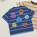 <30%OFF>2025夏【BREEZE/ブリーズ】WEB限定_【OSAMU_GOODSコラボ】ボーダー Tシャツ≪90cm 100cm 110cm 120cm...