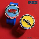 2025夏【BREEZE/ブリーズ】TOMICA×BREEZE_クルっと虫よけバンド≪Free≫ベビー キッズ アウトドア 虫除けリング シトロネラ とんぼ リ...