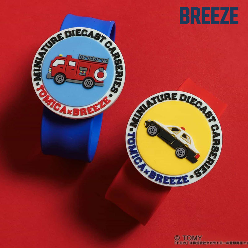 エントリーでP10倍!2025夏【BREEZE/ブリーズ】TOMICA×BREEZE_クルっと虫よけバンド≪Free≫ベビー キッズ アウトドア 虫除けリング シトロネラ とんぼ リストバンド ピクニック トミカ 車 アウトドア キャンプ 公園