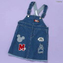 送料無料☆2025秋冬t【BREEZE/ブリーズ】【ディズニーキャラクター】ジャンスカ≪90cm 100cm 110cm 120cm 130cm ≫女の子 BR...