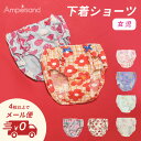 【4点以上でメール便 送料無料】2025春夏【ampersand/アンパサンド】女の子用 ショーツ 下着 パンツ≪100cm 110cm 120cm 130cm...